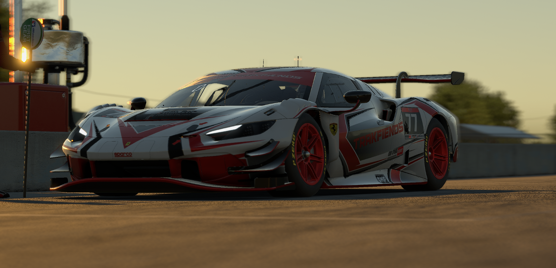 TRAKFIENDS — 296 GT3 (Red pack)